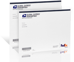 Global Express Guaranteed (GXG) packaging